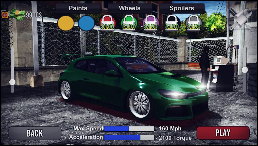 Скачать взлом Charger Drift Simulator (Чарджер Дрифт Симулятор)  [МОД Menu] — полная версия apk на Андроид screen 3