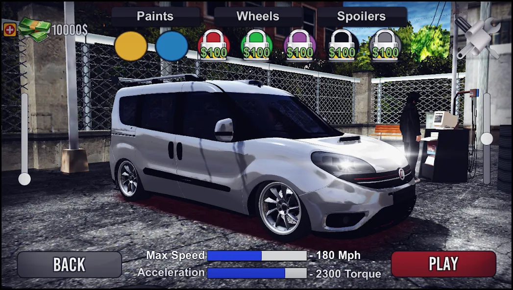 Скачать взлом Doblo Drift Simulator (Добло Дрифт Симулятор)  [МОД Бесконечные монеты] — полная версия apk на Андроид screen 2