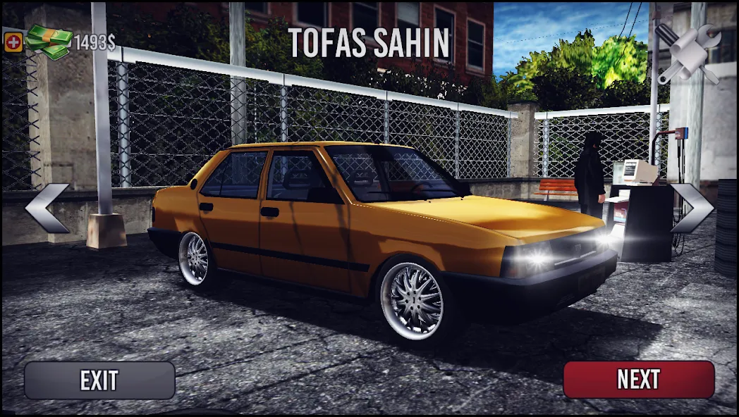 Взломанная Tofaş Drift Simulator  [МОД Mega Pack] — полная версия apk на Андроид screen 1