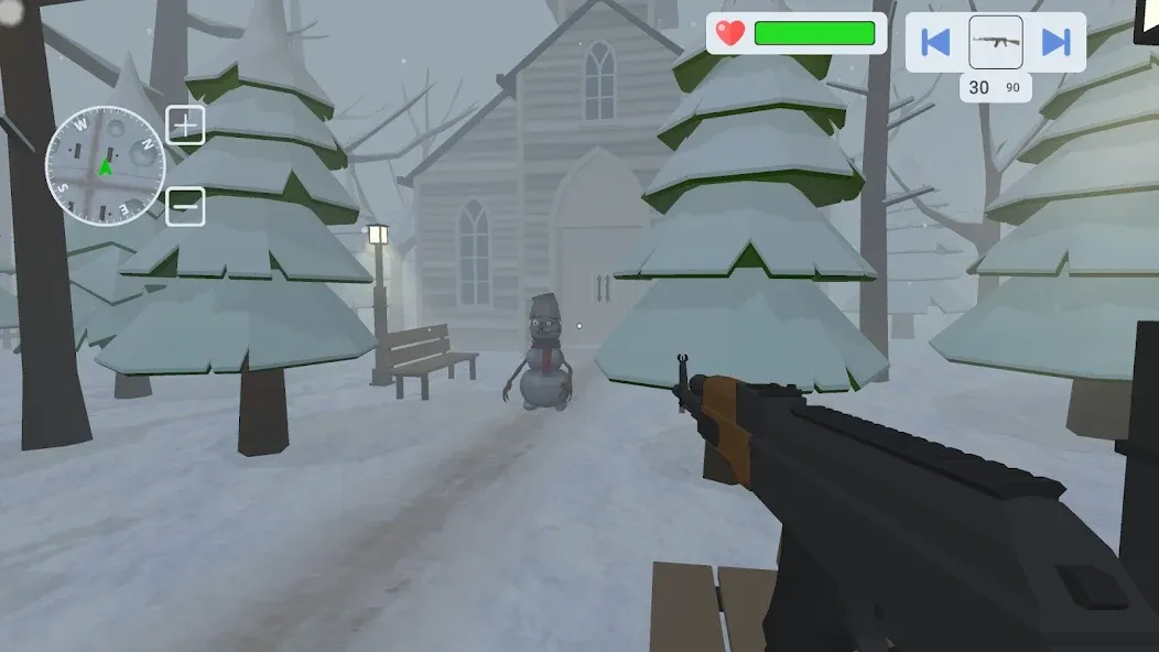 Взломанная Evil Snowmen 2 (Ивил Сномен 2)  [МОД Mega Pack] — стабильная версия apk на Андроид screen 1