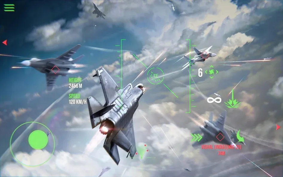 Скачать взломанную Modern Warplanes: PvP Warfare (Модерн Варплейнс)  [МОД Unlocked] — последняя версия apk на Андроид screen 4