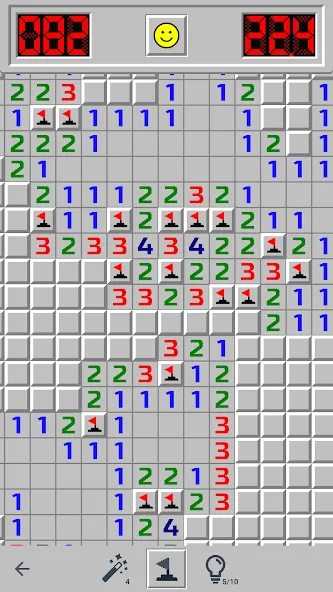 Взломанная Minesweeper GO — classic game  [МОД Unlocked] — последняя версия apk на Андроид screen 1