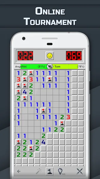 Взломанная Minesweeper GO — classic game  [МОД Unlocked] — последняя версия apk на Андроид screen 2