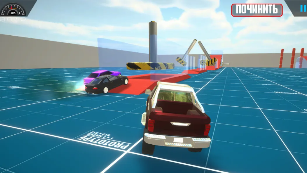 Скачать взломанную Car Crashing Simulator (Кар Крэшинг Симулятор)  [МОД Mega Pack] — полная версия apk на Андроид screen 5