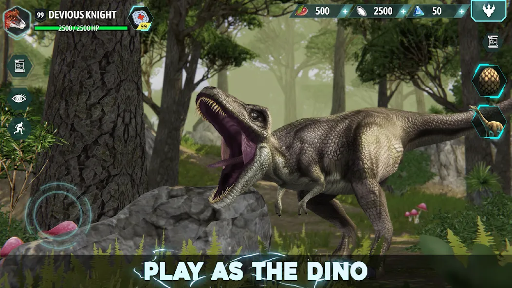 Скачать взлом Dino Tamers — Jurassic MMO (Дино Дрессировщики)  [МОД Mega Pack] — стабильная версия apk на Андроид screen 2