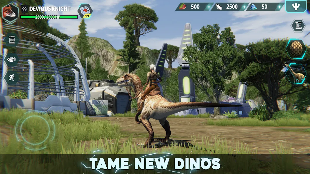 Скачать взлом Dino Tamers — Jurassic MMO (Дино Дрессировщики)  [МОД Mega Pack] — стабильная версия apk на Андроид screen 3