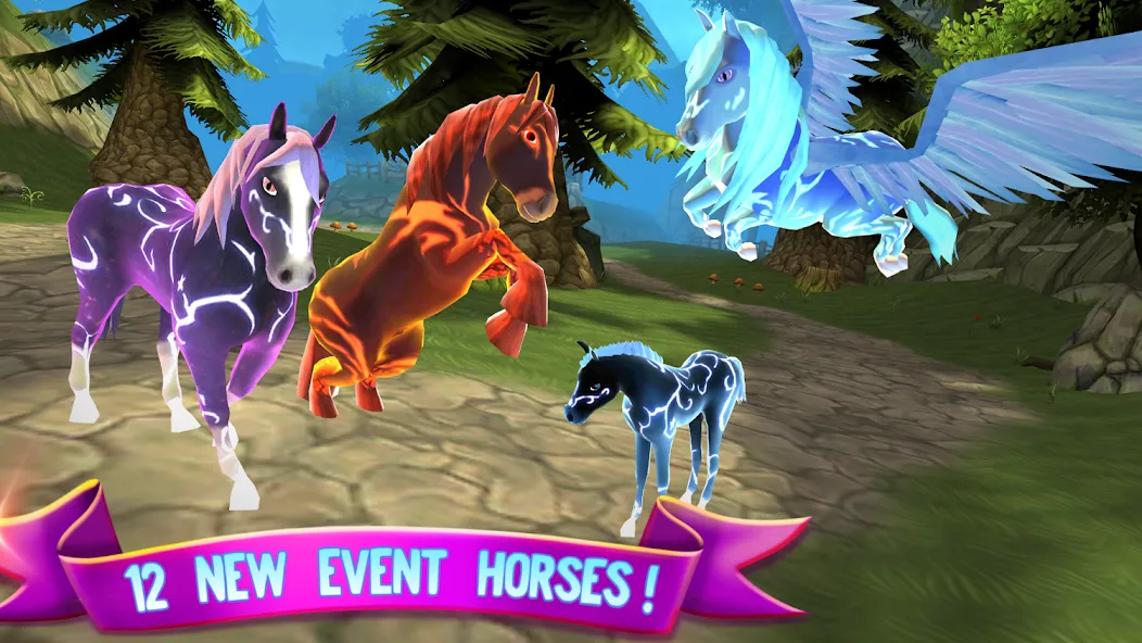 Скачать взлом Horse Paradise: My Dream Ranch  [МОД Mega Pack] — последняя версия apk на Андроид screen 1