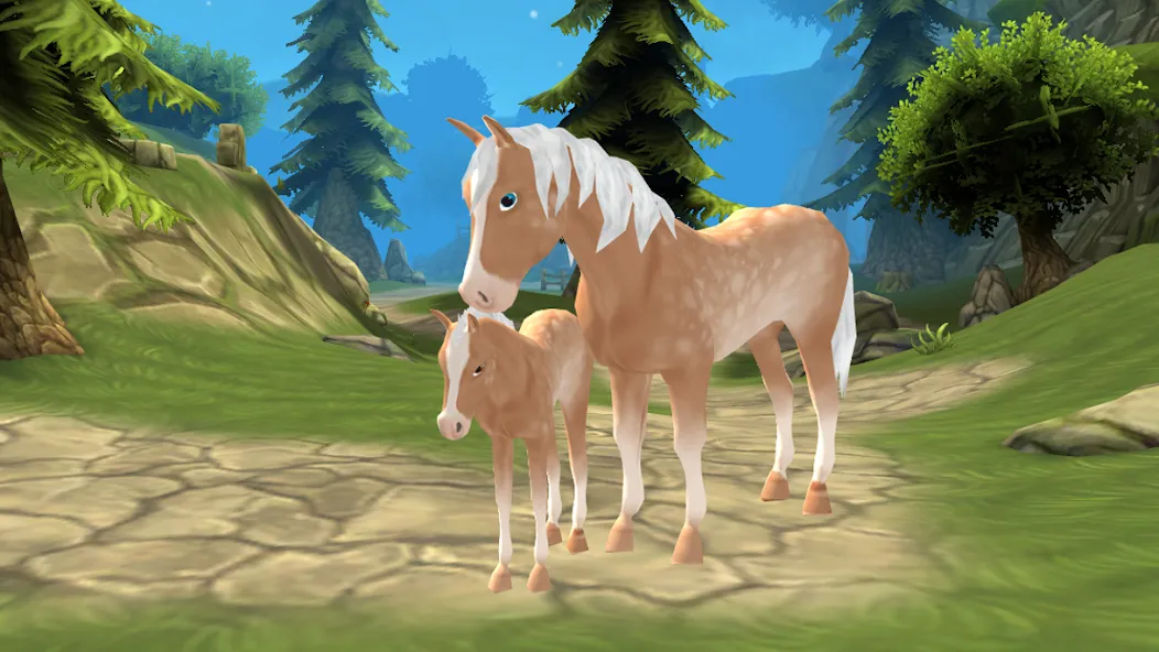 Скачать взлом Horse Paradise: My Dream Ranch  [МОД Mega Pack] — последняя версия apk на Андроид screen 4