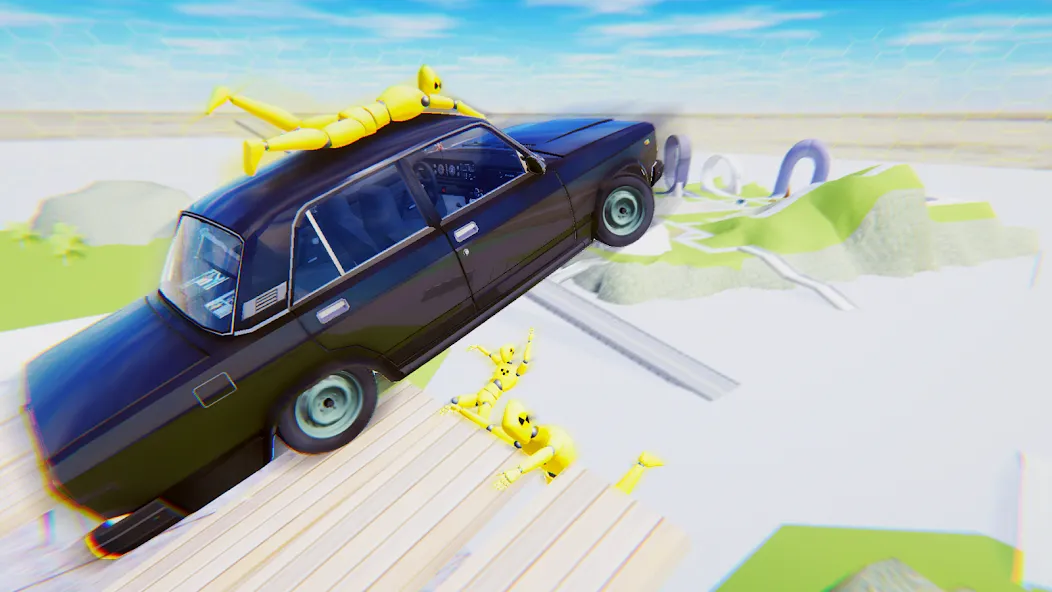 Скачать взломанную VAZ Crash Test Simulator 2  [МОД Все открыто] — полная версия apk на Андроид screen 5