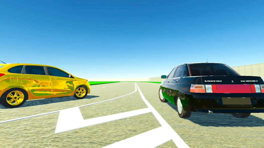 Скачать взломанную Lada Drift Simulator — Online  [МОД Много монет] — полная версия apk на Андроид screen 3