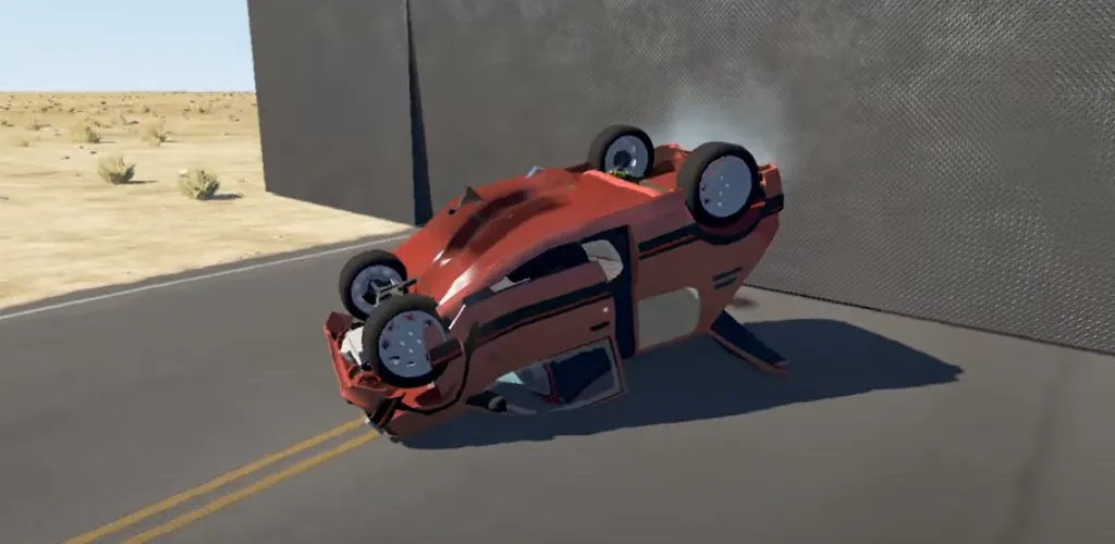 Взлом Realistic Car Crash Simulator  [МОД Много денег] — последняя версия apk на Андроид screen 1