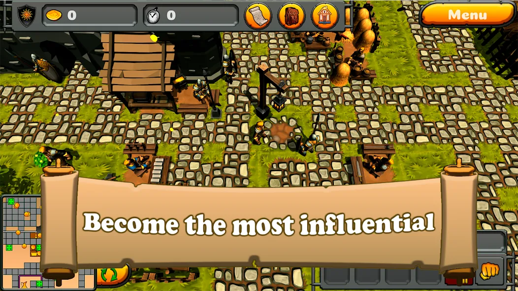 Скачать взлом For the King: Middle Ages (Фор зе Кинг)  [МОД Меню] — полная версия apk на Андроид screen 4