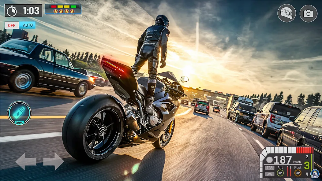 Взлом Moto Racing 3d Motorcycle Game (Дерт Байк Рейсинг 3Д)  [МОД Unlimited Money] — полная версия apk на Андроид screen 5