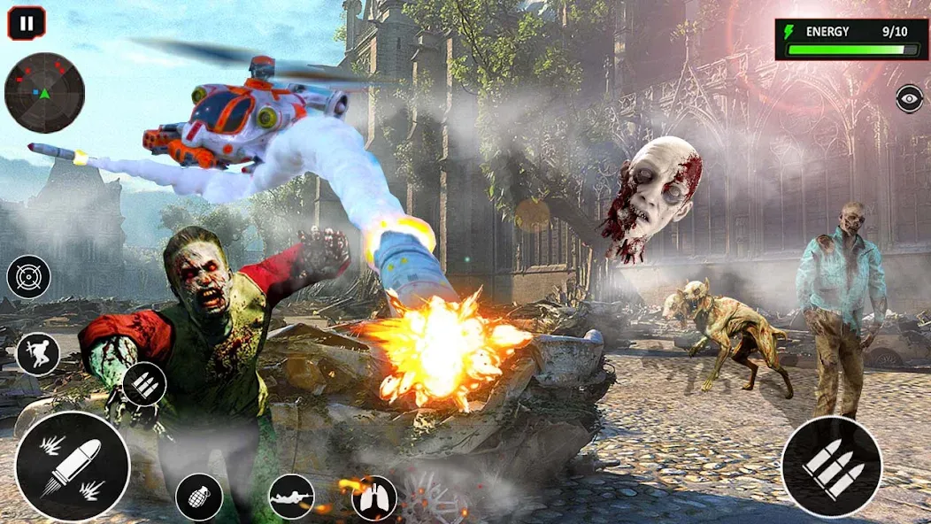 Взлом Sniper Zombie Shooting (Зомби стреляющая оффлайн игра)  [МОД Unlimited Money] — стабильная версия apk на Андроид screen 2