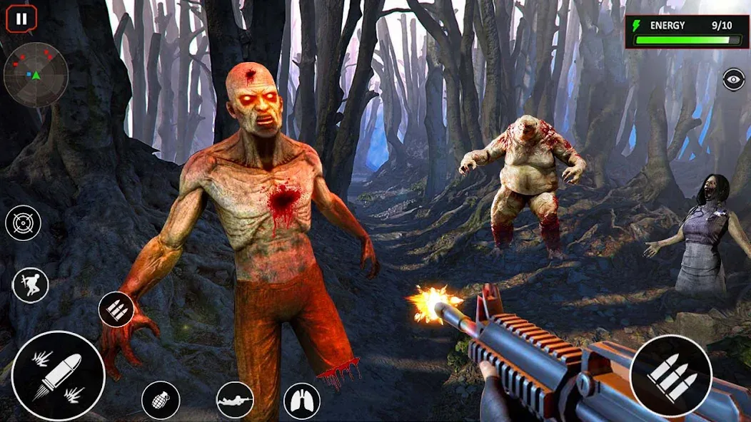 Взлом Sniper Zombie Shooting (Зомби стреляющая оффлайн игра)  [МОД Unlimited Money] — стабильная версия apk на Андроид screen 5