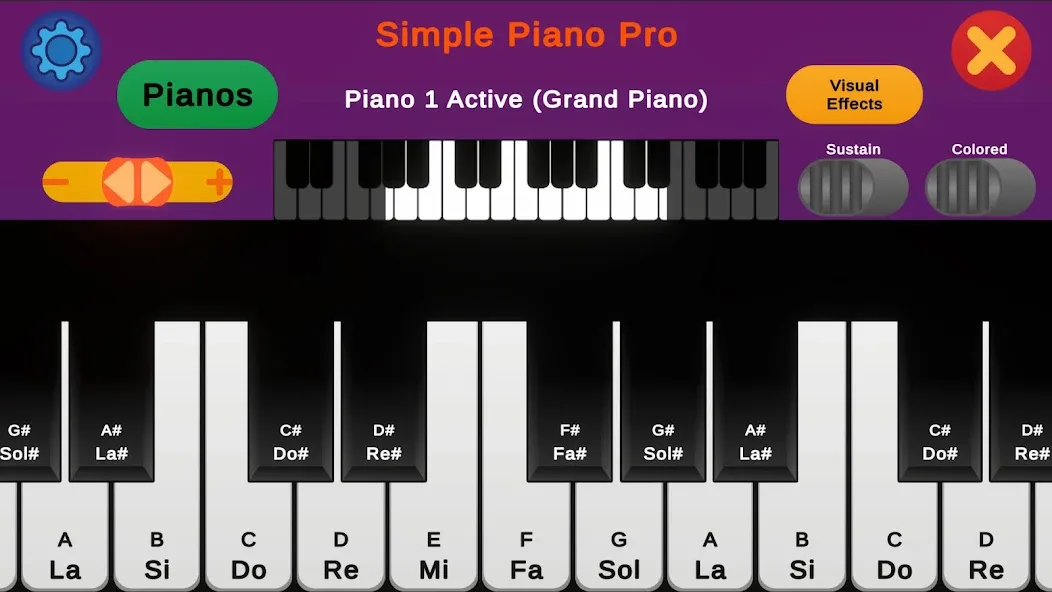 Взломанная Simple Piano Pro (Симпл Пиано Про)  [МОД Много денег] — стабильная версия apk на Андроид screen 1