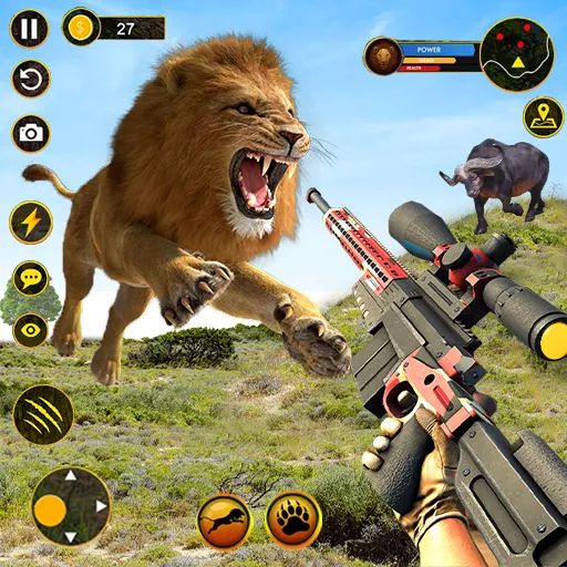 Взлом Sniper Animal Deer Hunter Game (Снайперские игры на животных)  [МОД Unlimited Money] — полная версия apk на Андроид screen 1