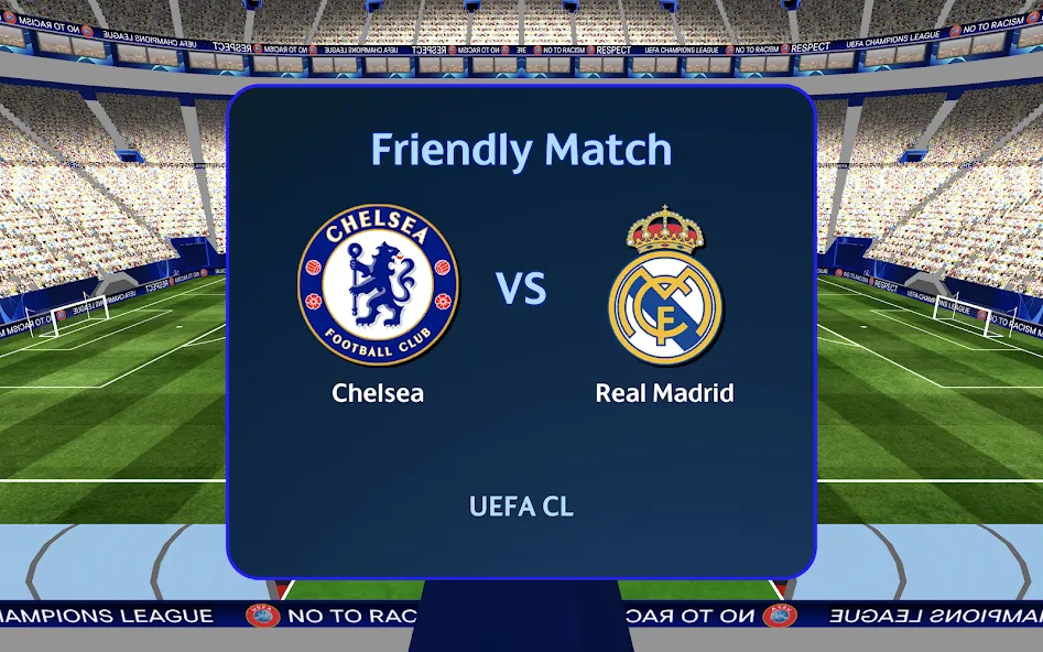 Скачать взломанную Champions League — UEFA Game (Чемпионс Лига)  [МОД Меню] — последняя версия apk на Андроид screen 2