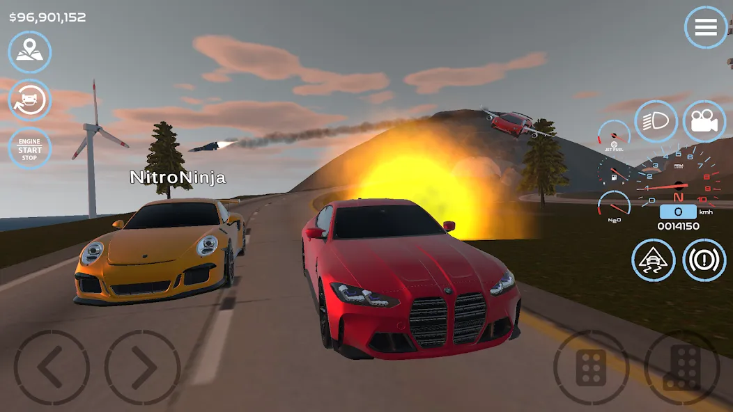 Скачать взлом Car Sim | Open World (Кар Сим)  [МОД Mega Pack] — стабильная версия apk на Андроид screen 2