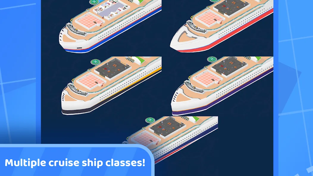 Взлом Idle Cruise Ship Simulator (Айдл Круиз Шип Симулятор)  [МОД Много монет] — полная версия apk на Андроид screen 3