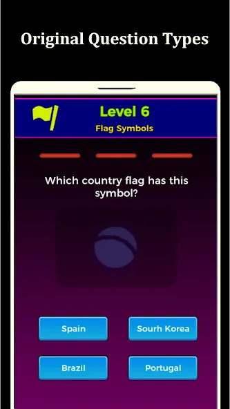 Скачать взломанную World Flags Quiz Game (Ворлд Флагс Квиз Гейм)  [МОД Меню] — полная версия apk на Андроид screen 3