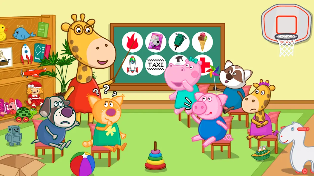 Скачать взлом Professions for kids  [МОД Меню] — стабильная версия apk на Андроид screen 1