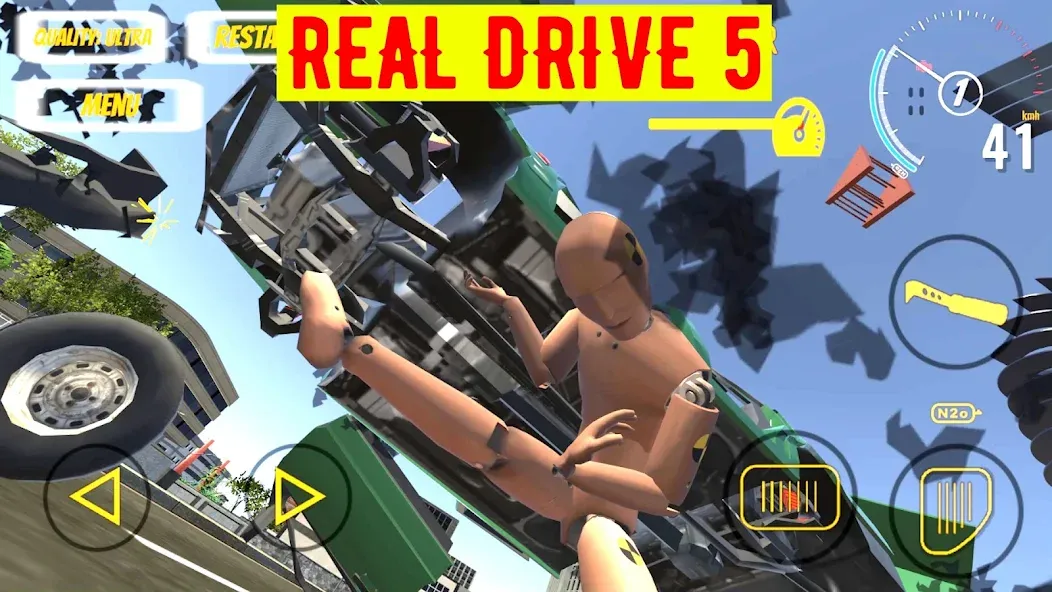 Скачать взломанную Real Drive 5 (Реал Драйв 5)  [МОД Бесконечные монеты] — стабильная версия apk на Андроид screen 1