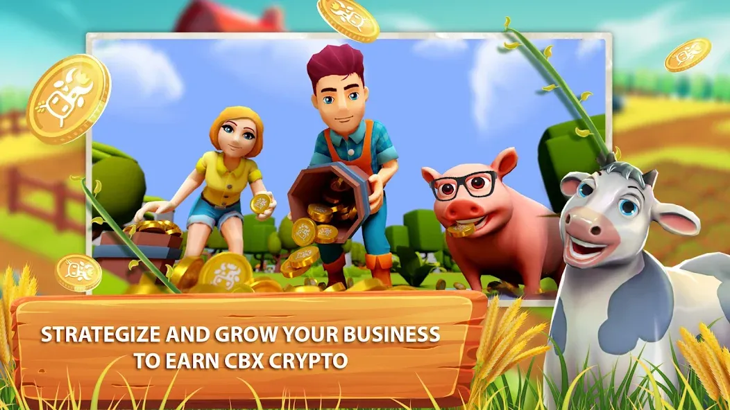 Скачать взлом CropBytes: A Crypto Farm Game (КропБайтс)  [МОД Unlimited Money] — полная версия apk на Андроид screen 2