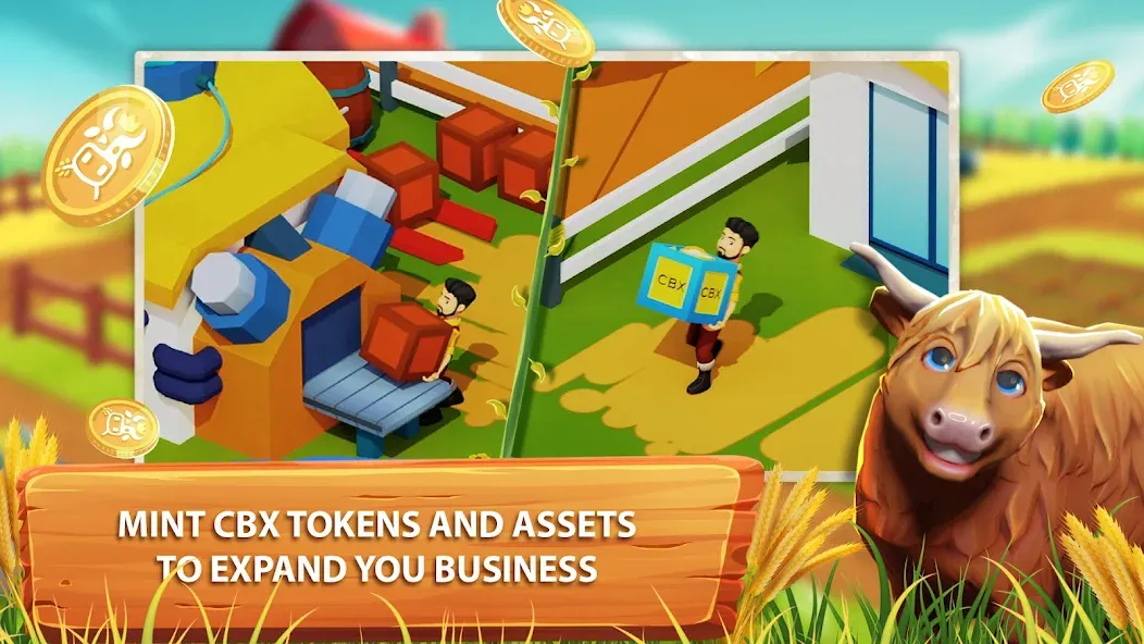 Скачать взлом CropBytes: A Crypto Farm Game (КропБайтс)  [МОД Unlimited Money] — полная версия apk на Андроид screen 3