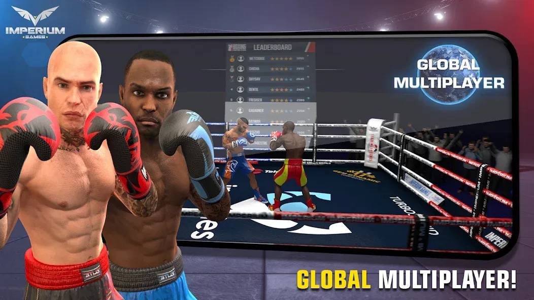 Скачать взломанную Boxing — Fighting Clash (Боксинг)  [МОД Menu] — последняя версия apk на Андроид screen 1