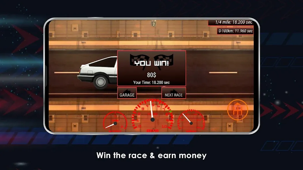 Взломанная Japan Drag Racing (Драгрейсинг в Японии)  [МОД Unlimited Money] — полная версия apk на Андроид screen 4