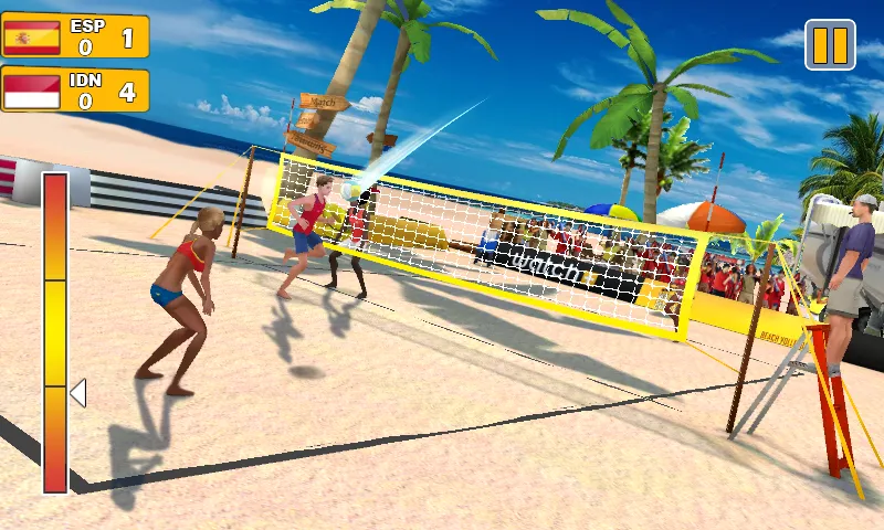 Взломанная Beach Volleyball 3D  [МОД Unlocked] — стабильная версия apk на Андроид screen 3