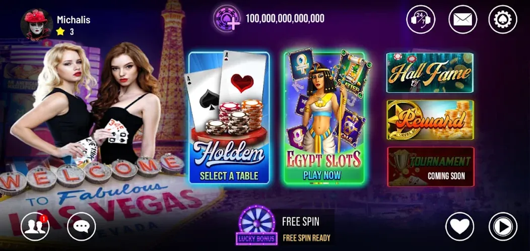 Скачать взлом POKER FAME (ПОКЕР ФЕЙМ)  [МОД Mega Pack] — полная версия apk на Андроид screen 1