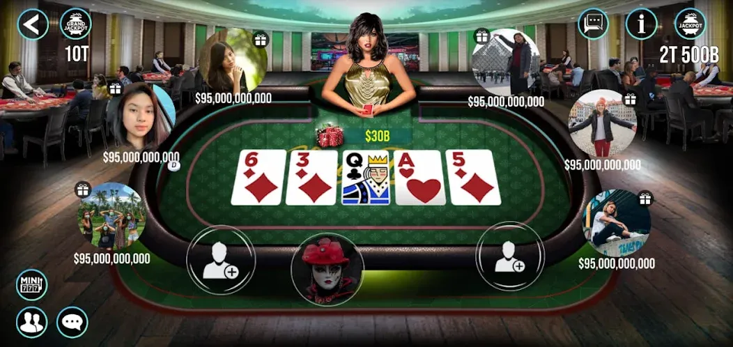 Скачать взлом POKER FAME (ПОКЕР ФЕЙМ)  [МОД Mega Pack] — полная версия apk на Андроид screen 5