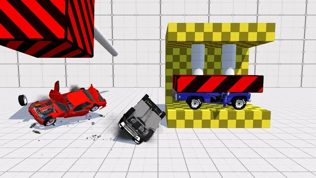 Взлом Car Destruction Simulator 3D (Кар Деструкшн Симулятор 3Д)  [МОД Menu] — полная версия apk на Андроид screen 1