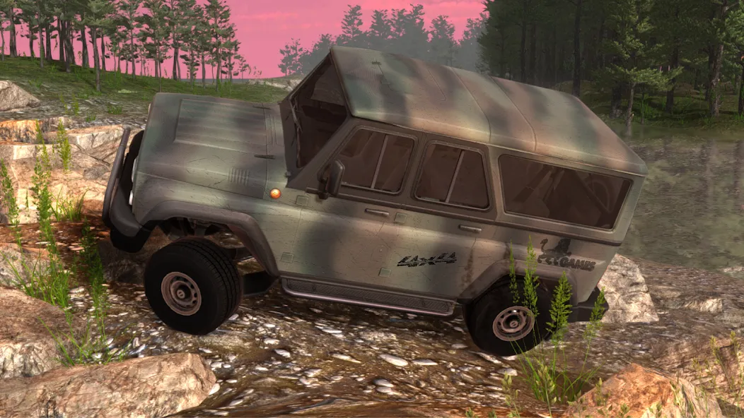 Взлом Offroad 4×4 Russian: Uaz Niva (Оффроуд 4х4 Русский)  [МОД Unlocked] — последняя версия apk на Андроид screen 2