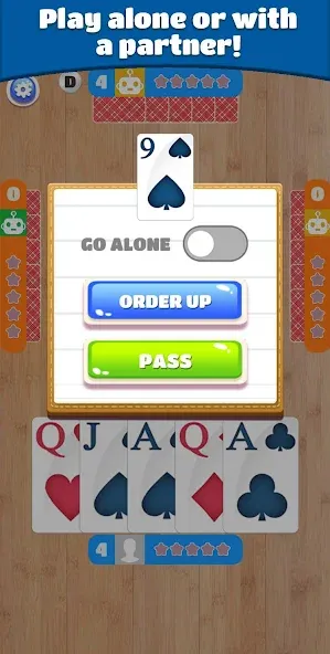 Скачать взломанную Euchre (Юкер)  [МОД Unlimited Money] — стабильная версия apk на Андроид screen 3