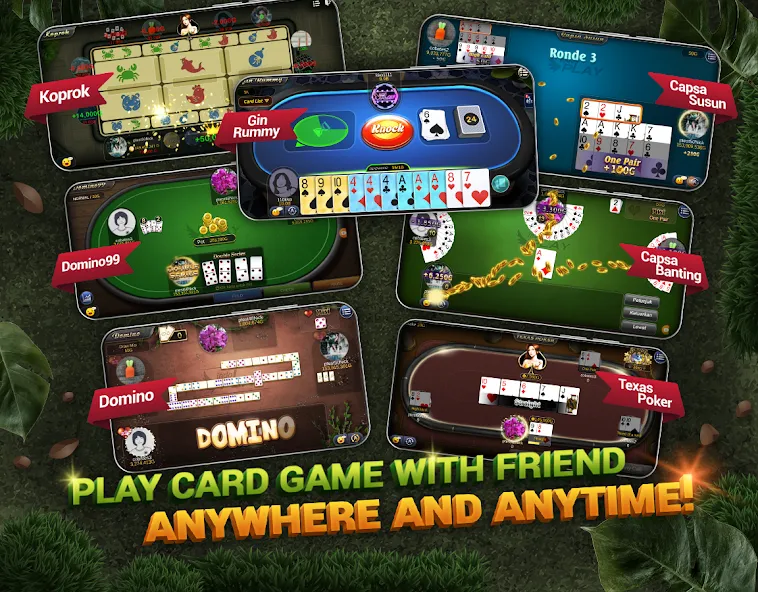 Взломанная Indoplay-Capsa Domino QQ Poker (Индоплэй)  [МОД Много денег] — полная версия apk на Андроид screen 4