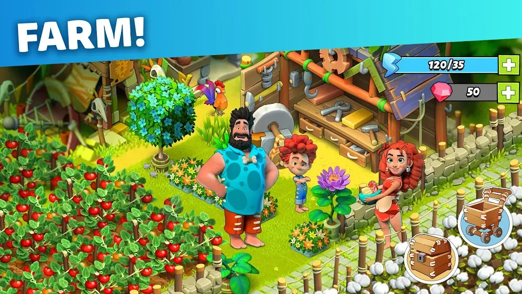 Взлом Family Island™ — Farming game (Фэмили Айленд)  [МОД Много монет] — последняя версия apk на Андроид screen 4