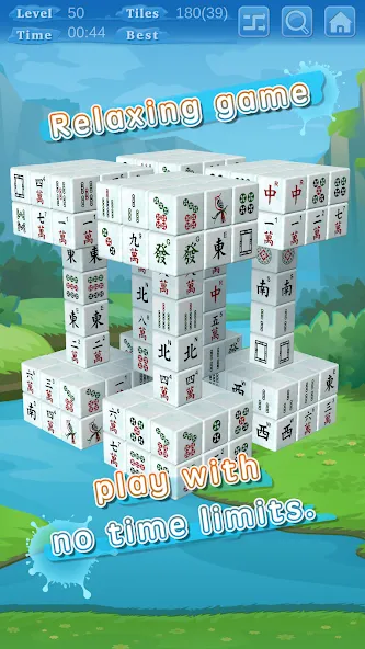 Скачать взлом Stacker Mahjong 3D (Стаккер Маджонг 3Д)  [МОД Бесконечные деньги] — стабильная версия apk на Андроид screen 4