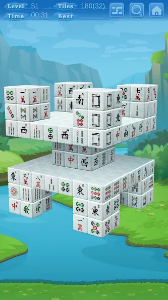 Скачать взлом Stacker Mahjong 3D (Стаккер Маджонг 3Д)  [МОД Бесконечные деньги] — стабильная версия apk на Андроид screen 5