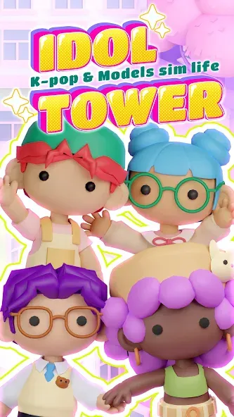 Взлом Idol Tower: K-pop & Models (Айдол Тауэр)  [МОД Mega Pack] — стабильная версия apk на Андроид screen 4