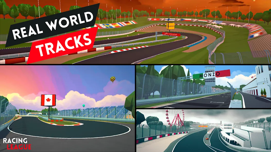 Скачать взлом Racing League: 3D Race Offline (Рейсинг Лига)  [МОД Mega Pack] — стабильная версия apk на Андроид screen 2