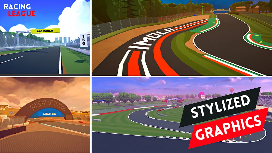 Скачать взлом Racing League: 3D Race Offline (Рейсинг Лига)  [МОД Mega Pack] — стабильная версия apk на Андроид screen 4