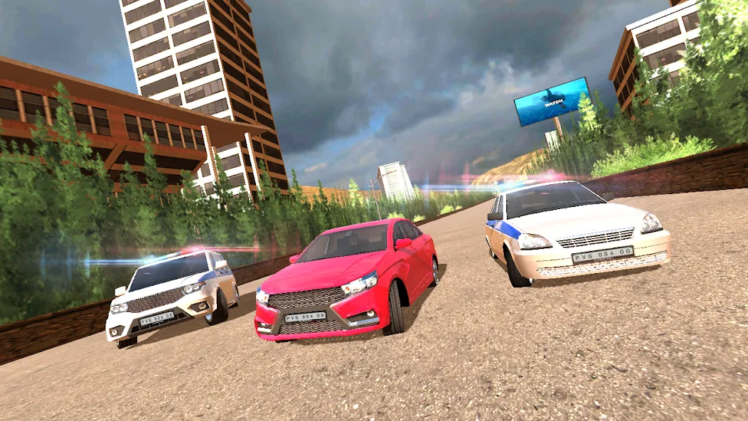 Взлом Police Car Chase  [МОД Бесконечные монеты] — последняя версия apk на Андроид screen 3