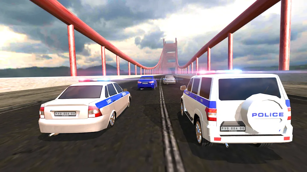 Взлом Police Car Chase  [МОД Бесконечные монеты] — последняя версия apk на Андроид screen 5