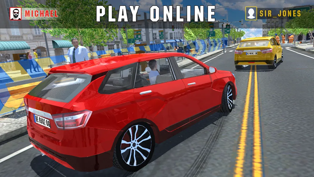 Взломанная Russian Cars: VestaSW  [МОД Mega Pack] — полная версия apk на Андроид screen 3