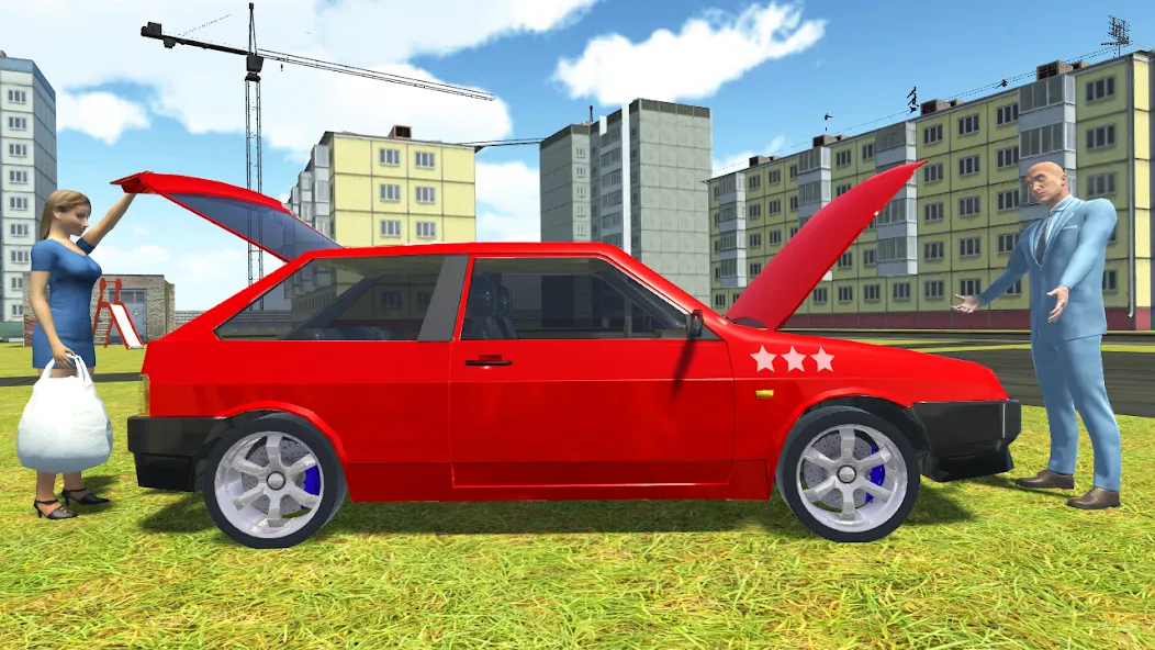 Взломанная Russian Cars Simulator  [МОД Бесконечные деньги] — стабильная версия apk на Андроид screen 3