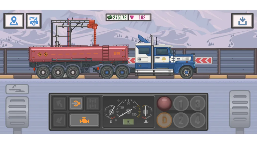 Взлом Trucker and Trucks  [МОД Unlocked] — полная версия apk на Андроид screen 3