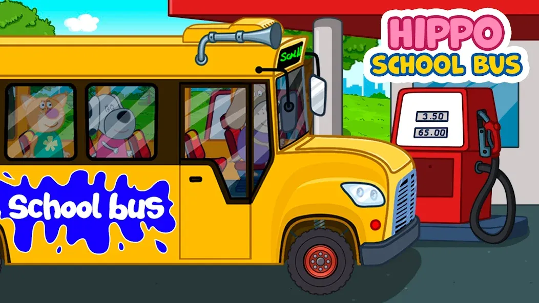 Взлом Kids School Bus Adventure  [МОД Menu] — последняя версия apk на Андроид screen 2